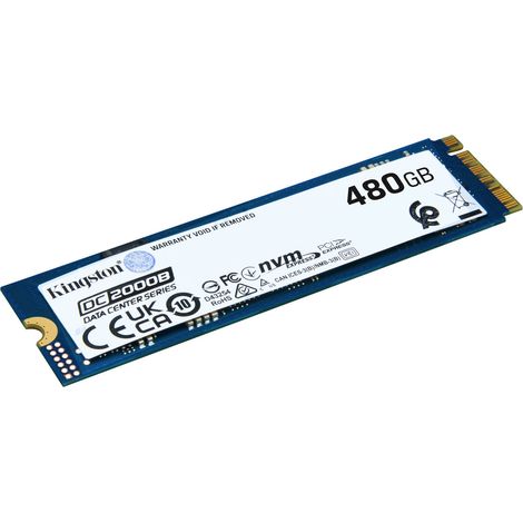 Kingston Technology 480G DC2000B PCIe 4.0 M.2 2280 Enterprise SSD
