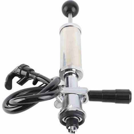 Pompe à bière de 10 cm (4 pouces) pour pique-niques, pompe de distribution efficace pour fûts de bière avec bouton(s) poussoir(s) (1/5)