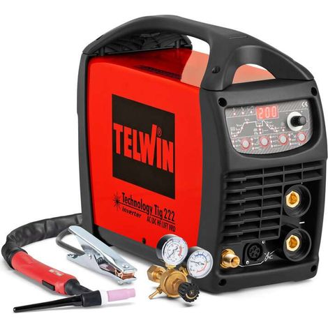 Saldatrice per alluminio Telwin Technology TIG 222 AC DC Inverter (1/4)