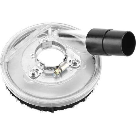 Couvercle de protection d'aspiration pour meuleuse de poussière avec raccord d'aspiration 80-125 mm pour meuleuse d'angle (1/4)
