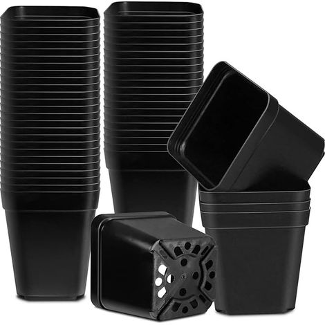 pot rempotage bac semis pot pour semis pot de rempotage godet pour semis Seedling Pots 7cm 50 Pieces (1/5)