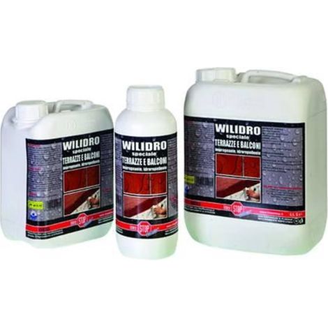 WILDRO IMPREGNANTE PROTETTIVO IDROREPELLENTE TERRAZZE BALCONI 2,5 LT  FER 407434