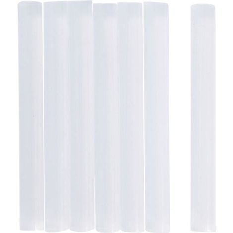 Recharge pour pistolet à colle - 7 pcs - 11 mm - Transparent - Filaire - Collage