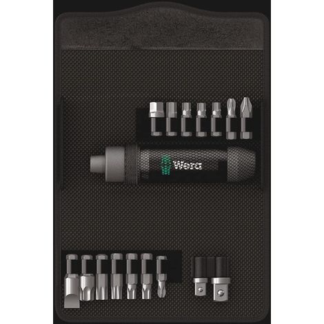 Wera, 2090/17 Assortimento di giravite a percussione, 17 pezzi (1/5)