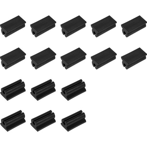 16 Pièces Cache-Pieds De Chaise en Forme De U Rectangulaire (1/5)