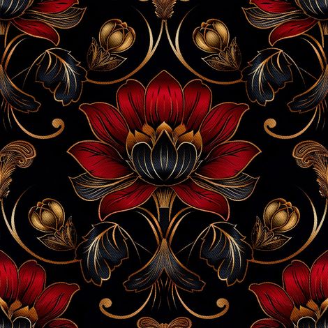 Tela decorativa para exteriores Oxford - Motiv Blumen I DX5172 (1/5)