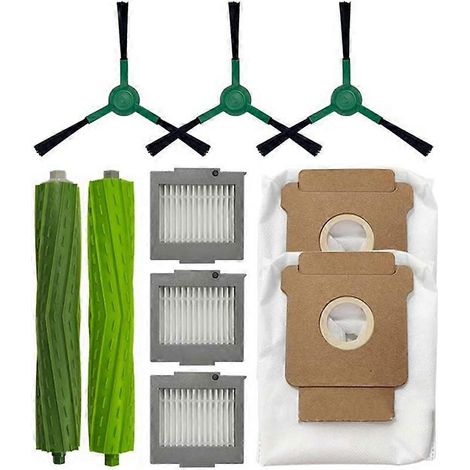 Pour IRobot Roomba Max 705 asp./IRobot Roomba plus 504 pour asp. de rechange brosse principal bord brosse sac pous. (1/5)