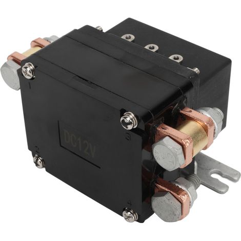 Relais contacteur treuil 600A 34W bobine en laiton démarrage rapide étanche faible consommation pour quad VTT 12V (1/5)