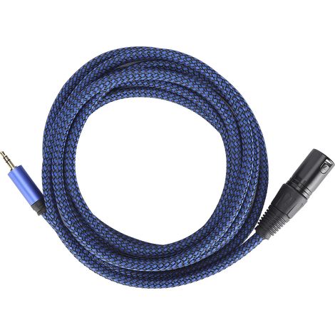 Câble de signal équilibré JORINDO XLR mâle vers Jack 3.5mm, cordon de connexion micro JD6045‑3M, 3 mètres (1/5)