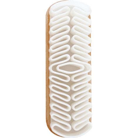 Cepillo portátil para la limpieza del interior del coche, fabricado en ante, cuero nobuk y cuero mate, para la limpieza de los asientos. (1/5)
