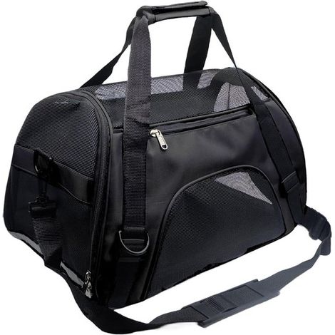 Trasportino per animali domestici L 53 x 26 x 36 cm per animali fino a 6 kg Trasportino per animali Trasportino veterinario per gatti Trasportino per cani di piccola e media taglia (1/5)