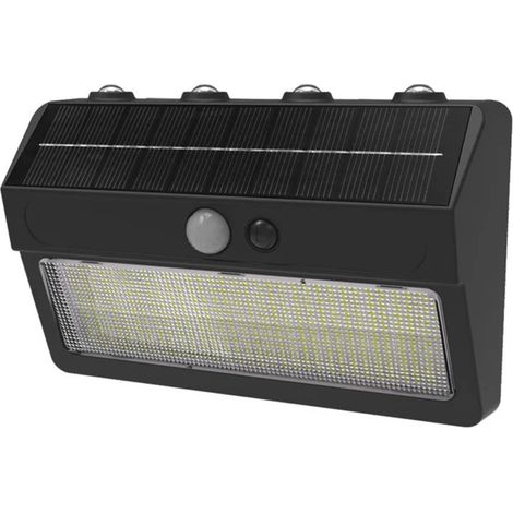 Trade Shop - Außenartikel mit Bewegungssensor IP54 24W Licht 3000K + 6500K ZQ-DB-004jx -