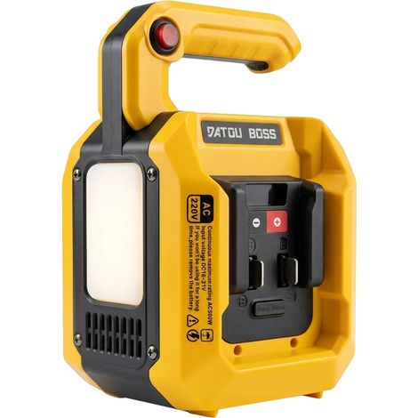 Convertisseur de puissance, sortie 500W, options de charge multiples, 500W, DC 15V-21Vdc, 220VAC ± 10% (1/2)