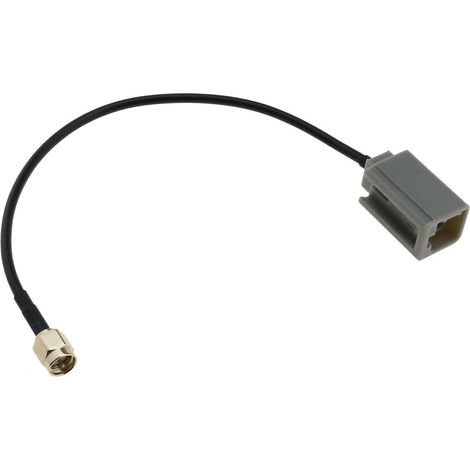 EMSea Auto Car Antenna Adapter GT5 Male Plug to SMA Male Plug for WiFi Radio Outdoor Wireless Antenna GSM GPS Navigation Dab and Dab + (1/5)