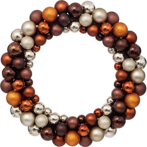 Ghirlanda natalizia colorama de noël in plastica d55cm - Atmosphera créateur d'intérieur