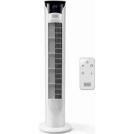 Black+Decker BXEFT48E Standventilator weiß 45W