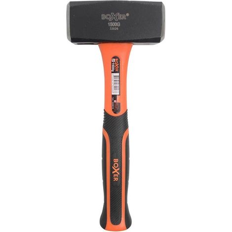 Boxer Mukkert marteau orange et noir 1500 g ergonomique