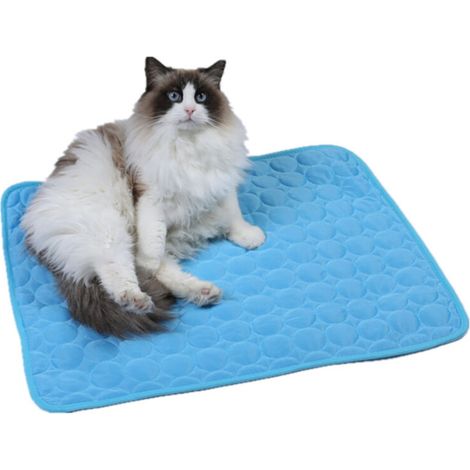 Tapis rafraîchissant pour chien sans eau ni gel - Idéal voyages, canicule et intérieur (1/4)