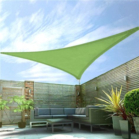 Voile D Ombrage - Rectangle - Tissu Oxford 420D - Résistant Aux UV Et À L Eau - Pour Terrasse Jardin Piscine - 1 Pièce (1/3)