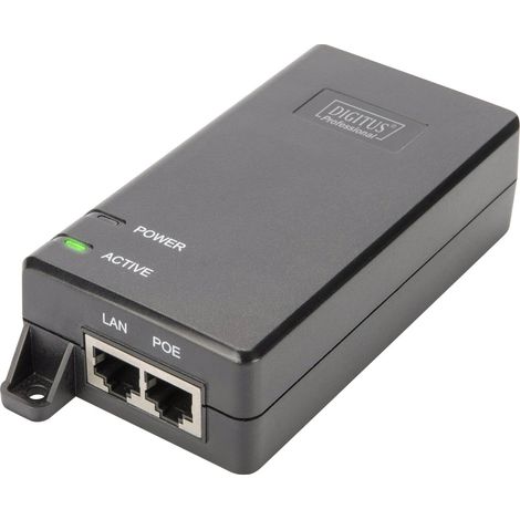 Injecteur PoE Digitus DN-95103-2 1 GBit/s IEEE 802.3at (25.5 W), IEEE 802.3af (12.95 W) W262381 (1/5)