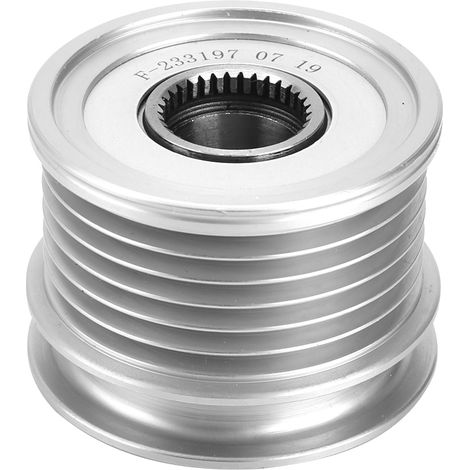 Clutch Freewheel - Aluminium - Pour Alternateur Mercedes Classe C W202 1993-2000 - Référence OE F-233197 F-559320 6111550315 - Unité (1/5)