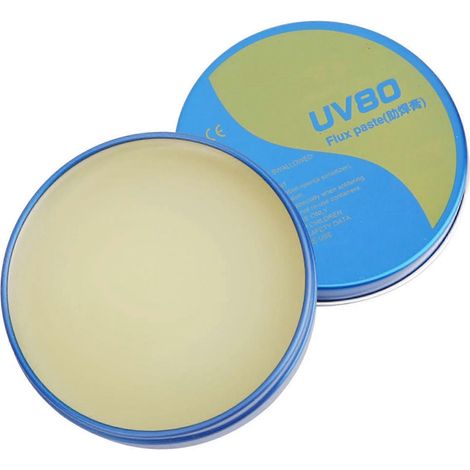 Pâte de flux de soudage 50 g pour poste de soudage mécanique pratique, idéale pour les stations de retouche. (1/4)