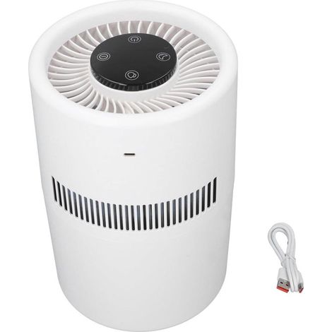 Luftbefeuchter und Luftreiniger – 2-in-1-Gerät – Verbessert die Luftqualität – Großer Wassertank (4 l) – Weiß (1/5)