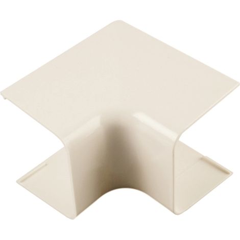 poly pool - 1 angolo interno per canale "80 mm x 60 mm" avorio