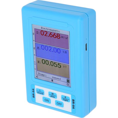 Détecteur de rayonnement électromagnétique ABS à double usage, testeur de champ magnétique EMF pour la vie quotidienne (1/5)