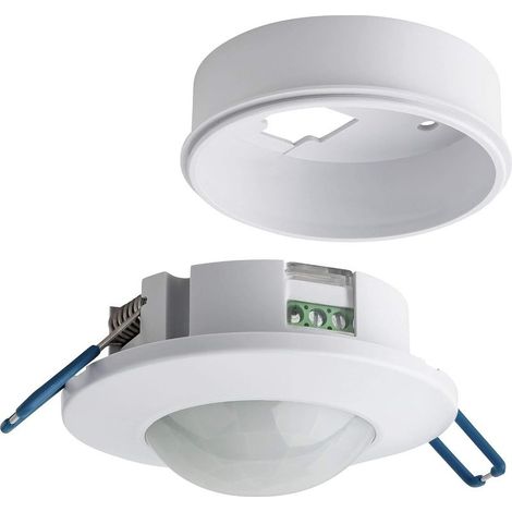 Détecteur de Mouvement Intérieur, Montage Encastré et en Saillie au Plafond, programmable, Capteur Infrarouge, 8m / 360°, LED adapté, Max. 1200W/ 600W (1/5)