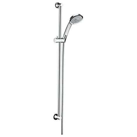 Set doccia Hansgrohe Raindance Classic 100 3jet con asta doccia 90 cm, 27841, colorazione: cromo - 27841000 (1/4)