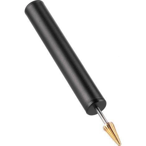Lederkantenfärbestift, Farbroller, Kantendruckwerkzeug für Lederhandwerk DIY Schwarz (1/5)