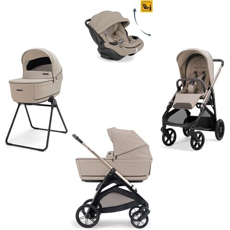 INGLESINA Sistema Quattro Aptica Darwin Recline Evo Vicuna Beige Senza Telaio