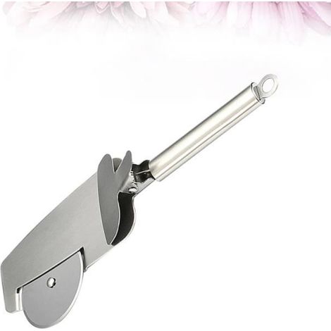 Pelle à Pizza en Acier Inoxydable PIXNOR - Spatule, Coupe-Pizza et Outil de Cuisine Pratique (1/4)