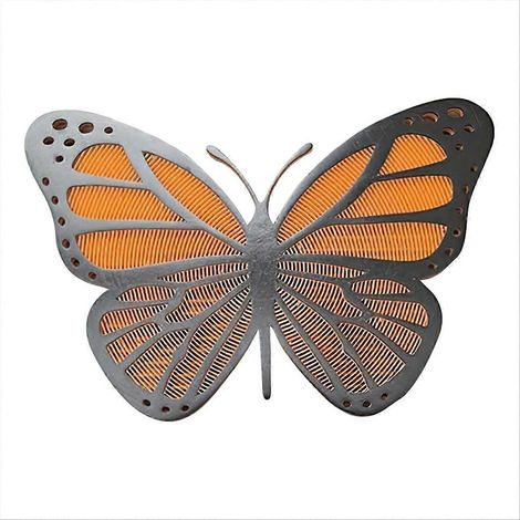Abreuvoir flottant réutilisable et multifonctionnel pour abeilles, en forme de papillon, pour pollinisateurs. Plateau de bain pour papillons et abeilles. (1/5)
