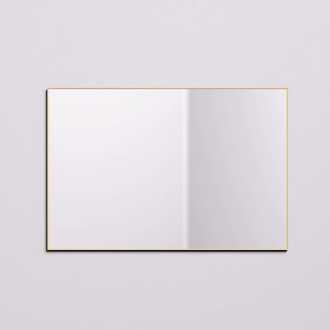 Espejo Brut 120X80 - Oro Cepillado (1/4)