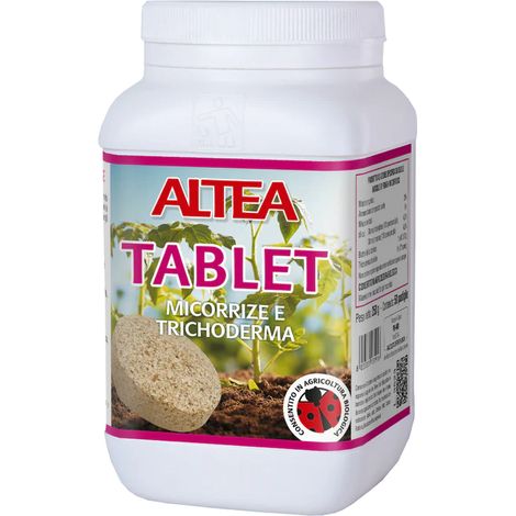 Comprimés mycorhiziens Trichoderma pour plantes – Favorise le développement racinaire – Inoculum champignons mycorhiziens – Pot de 50 pcs – Altea