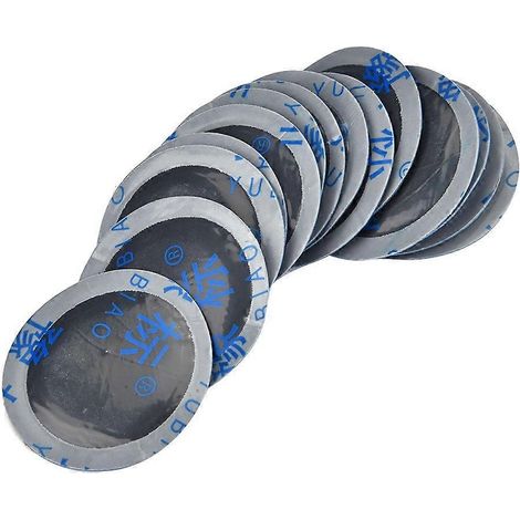 Boîte de 150 rustines rondes en caoutchouc naturel de 42 mm pour pneus de voiture, réparation à froid, sans chambre à air. (1/4)