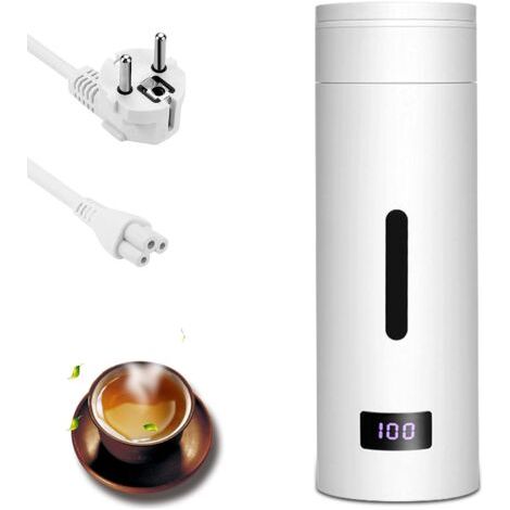 Bouilloire de voyage compacte de 500 ml avec réglage de la température et arrêt automatique. Bouilloire chauffante pour préparer du café et du thé. (1/5)