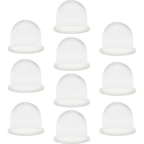 Paquete de 10 bombillas de cebado compatibles con carburadores de repuesto para motores de 4 tiempos Honda GX25, GX31, GX35, HHT25, HHT31 y HHT35 (número de pieza 16032-ZM3-014). (1/5)
