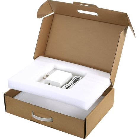 Laptop Shipping Box with Handle Corrugated Cardboard (1/5)