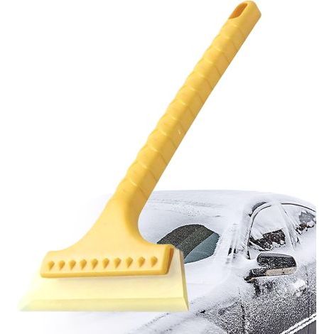 Grattoir À Glace - Grattoir Automobile Pour L'Enlèvement De La Glace Et De La Neige,Nettoyeur De Vitre Automobile Avec Spatule - Pour Hiver Fenêtre Sol Balcon Terrasse Allée Cuisine Camping Voyage Voi (1/5)