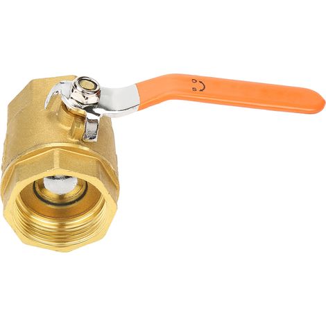 1 Stück DN32 1-1/4BSP Messing-Kugelhahn 1,6 MPa für Wasser, Öl und Gas (1/5)