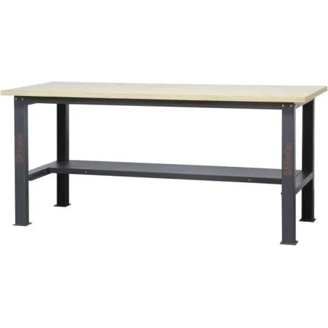 Beta C58BC-W2,1 Banco da lavoro con piano in legno 2,1 m (1/2)