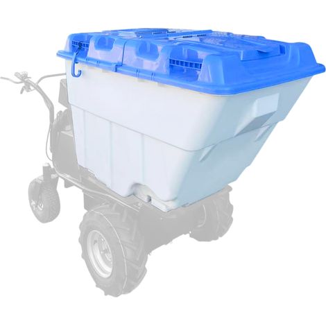 Bac de transport en plastique 500 L avec couvercle - Pour dumpers et plateformes de transport Stattos PEBAK650 (1/5)