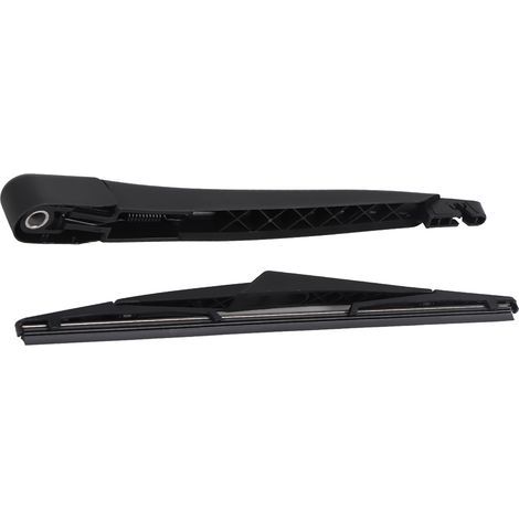 Jeu de bras et lame d'essuie-glace arrière pour Ford Fiesta MK6 MK7 ST150 (2002-2008) - Bras 30cm, lame 32cm, noir, 1 set (1/5)