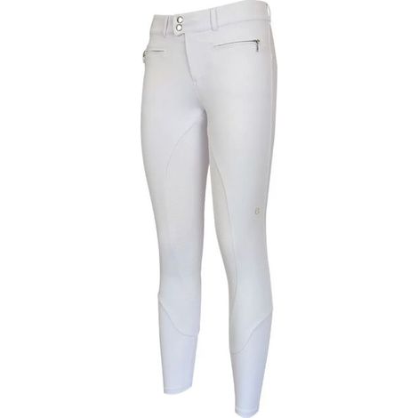 44 IT, Blu: Pantaloni donna equitazione in tessuto tecnico elasticizzato modello Carmen