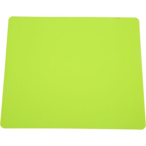 Tapis de bricolage en silicone durable, antidérapant, résistant à la chaleur, lavable et flexible, vert, pour cuisine et travaux manuels. (1/5)
