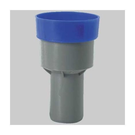 RACCORDO DIRITTO PER SIFONI CON TAPPO  DM. 50 Morsetto 53x40     WAVIN