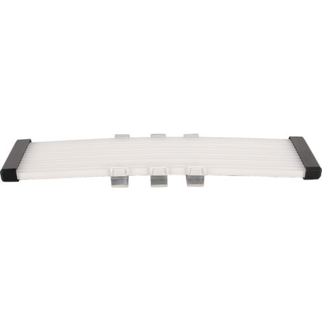 Câble de carte mère ARGB 5V 3 broches, extension d'alimentation de synchronisation en Silicone pliable pour PC GPU CPU X12 Wide (pour câble 24 ou 3x8) (1/5)